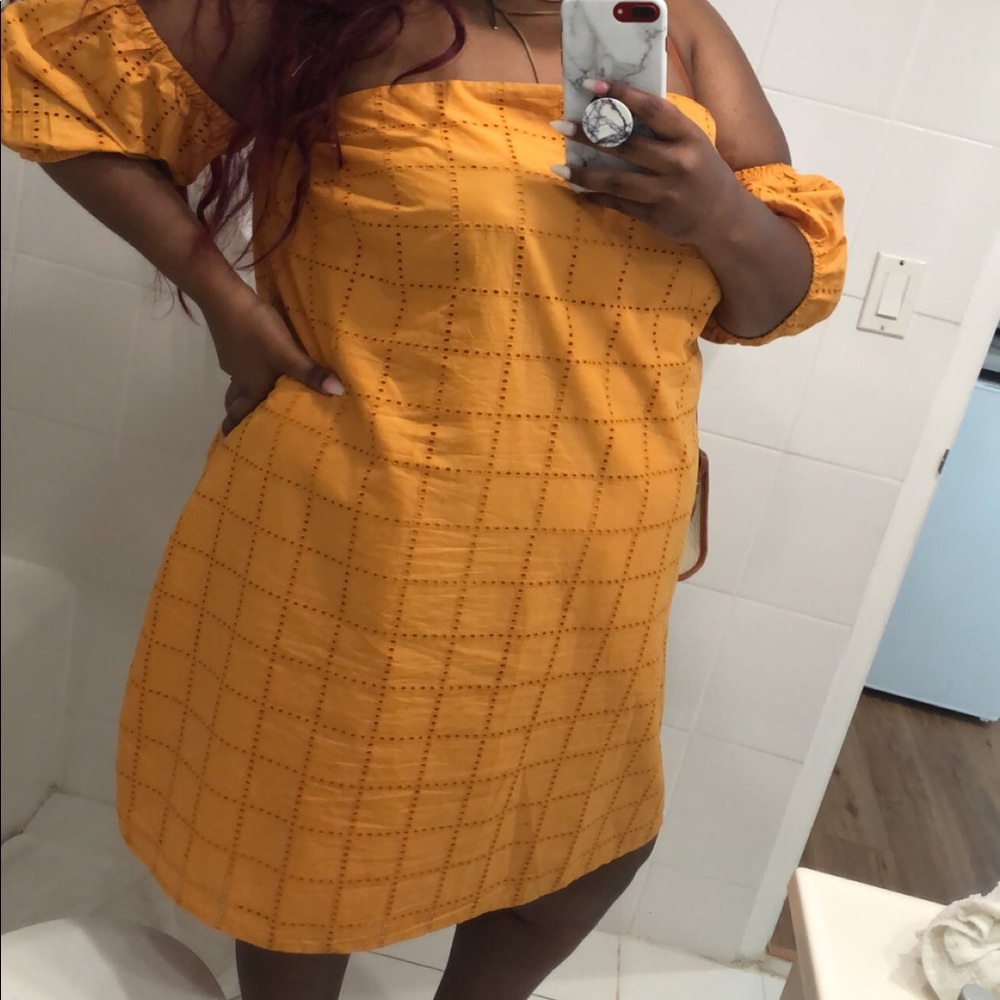 ASOS Off shoulder dress